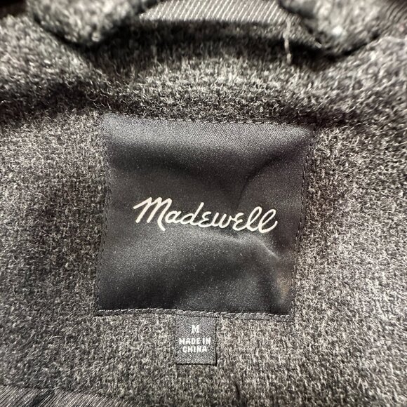 Madewell Vancouver Parka - Women's Medium - Wool Blend Anorak - Picture 14 of 14